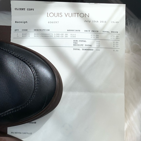 Louis Vuitton line up sneakers - Picture 2 of 8